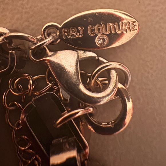 R & J Couture iridescent  Chain link Necklace - Picture 6 of 6